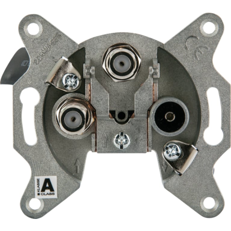 Schwaiger DSE652 531 gniazdko elektryczne SAT+ TV + Radio