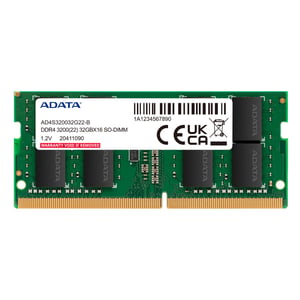 ADATA AD4S32008G22-DTGN minnesmodul 16 GB 2 x 8 GB DDR4 260-stifts SO-DIMM