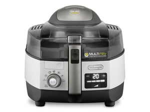 De’Longhi EXTRA CHEF PLUS FH 1396/1 Fristående 1000 W fettfattig fritös, svart, rostfritt stål