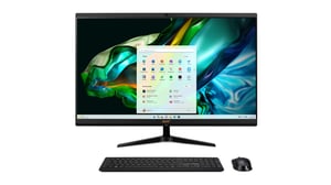 Acer Aspire C27-1800 Intel® Core™ i5 i5-12450H 68.6 cm (27") 1920 x 1080 px All-in-One PC 16 GB DDR4-SDRAM 1 TB SSD Windows 11 Pro Wi-Fi 6 (802.11ax) Black