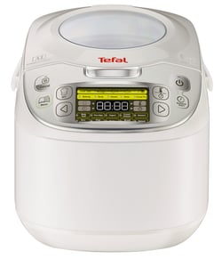 Tefal RK8121 750 W Pressure Cooker, Silver, White