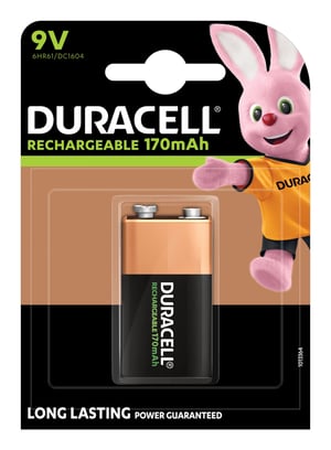 Duracell Ultra 9V Bateria do ponownego naładowania