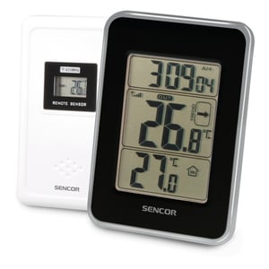 Sencor SWS 25 BS Digital Weather Station Black, Silver