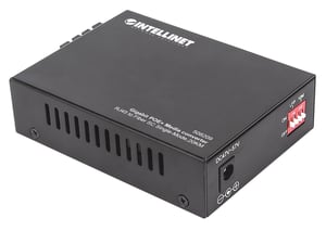 Intellinet 508209 konwerter sieciowy 1000 Mbit/s 1310 nm Pojedynczy Czarny