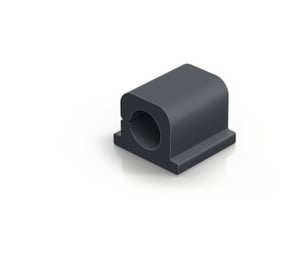 Durable Cavoline Clip Pro 1 Desk Cable Holder, Black