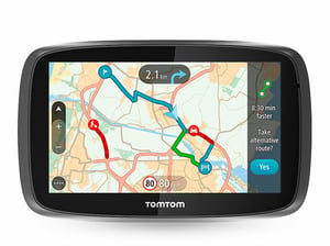 TomTom GO 510 World navigationssystem Fast 12,7 cm (5") pekskärm 229 g Svart, Silver