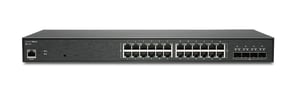 SonicWall SWS14-24 Managed L2 Gigabit-Ethernet (10/100/1000) 1U Schwarz