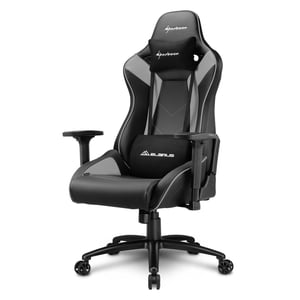Sharkoon ELBRUS 3 Universell gamingstol Klädd sits Svart, Grå