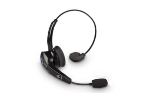 Zebra HS3100-OTH-SB Kopfhörer/Headset, kabellos, Kopfbügel, Büro/Callcenter, Bluetooth, schwarz