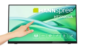 Hannspree HT220CUA Computermonitor 54,5 cm (21,4") 1920 x 1080 px Full HD LED-Touchscreen Schwarz