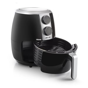 Tristar FR-6989 Single-Basket 3.5 L Standalone 1500 W Deep Fryer, Black, Silver