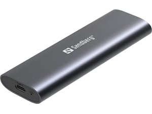 Sandberg 136-39 Festplattengehäuse SSD-Gehäuse Schwarz M.2