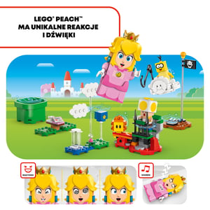 LEGO Super Mario Przygody z interaktywną figurką ® Peach™