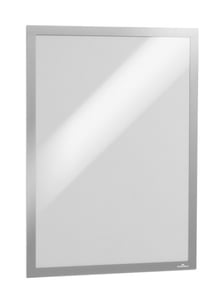 Durable Duraframe A3 Silver, in a hangable case, desk pad, Gray