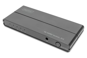 Digitus 4K-HDMI-Umschalter, Typ 4 x 1