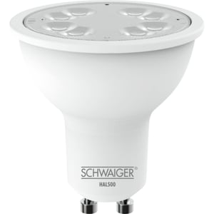 Schwaiger HAL500 lampa LED Zimne białe, Neutralne białe, Ciepłe białe 5,4 W GU10 A