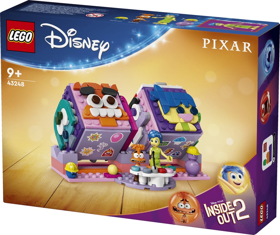 LEGO Disney W głowie się nie mieści 2 — kostki z emocjami