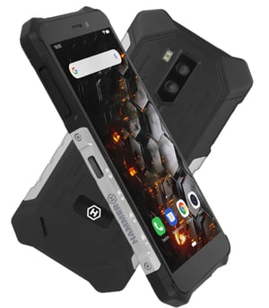 myPhone Hammer Iron 3 LTE 14 cm (5.5") Dual SIM Android 9.0 4G Micro-USB 3 GB 32 GB 4400 mAh Czarny, Srebrny