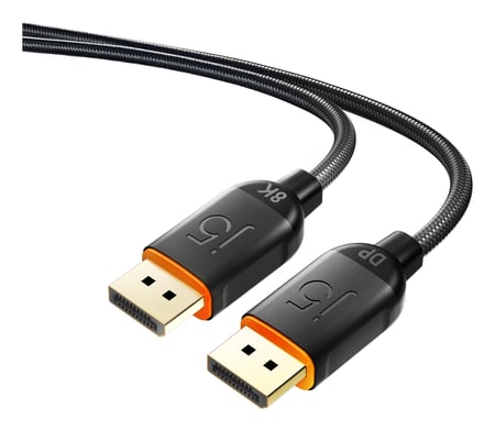 j5create Kabel DisplayPort™ DP™1.4 8K w oplocie nylonowym