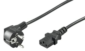 Microconnect PE010450 Power Cable, Black, 5 m, C13 Panel
