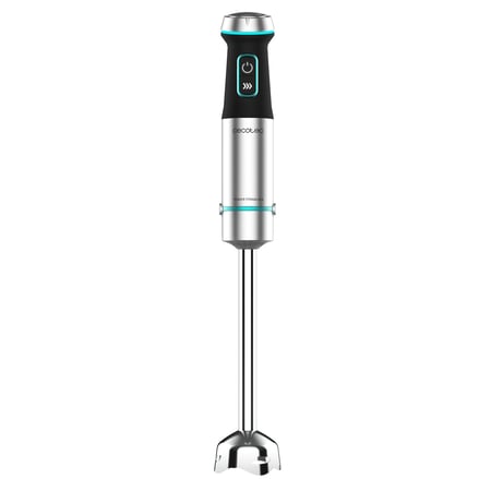 Cecotec Power TitanBlack 1200 XL PerfectCream&Crush Blender immersyjny 1200 W Czarny, Zielony, Stal nierdzewna