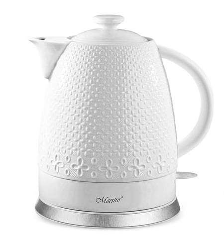 Maestro MR-073 czajnik elektryczny 1,5 l 1500 W Biały