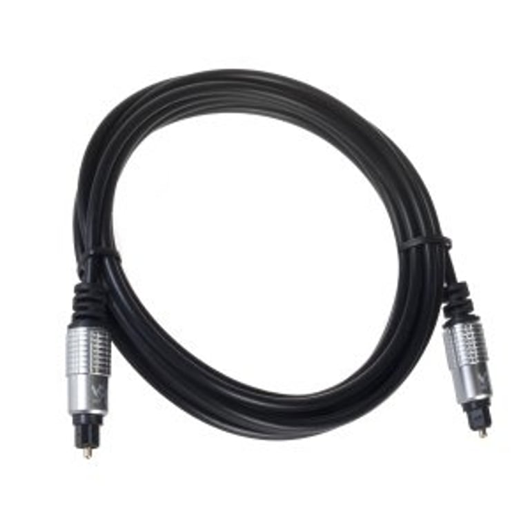 Maclean MCTV-453 kabel InfiniBand / światłowodowy 3 m Toslink Czarny