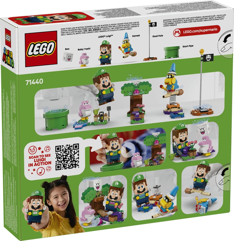 LEGO Super Mario Przygody z interaktywną figurką ® Luigi™