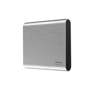 PNY Pro Elite 250 GB USB Typ C 3.2 Gen 2 (3.1 Gen 2) Silber