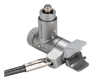 Targus HS5910GL Kabelbinder, silber, 2 m