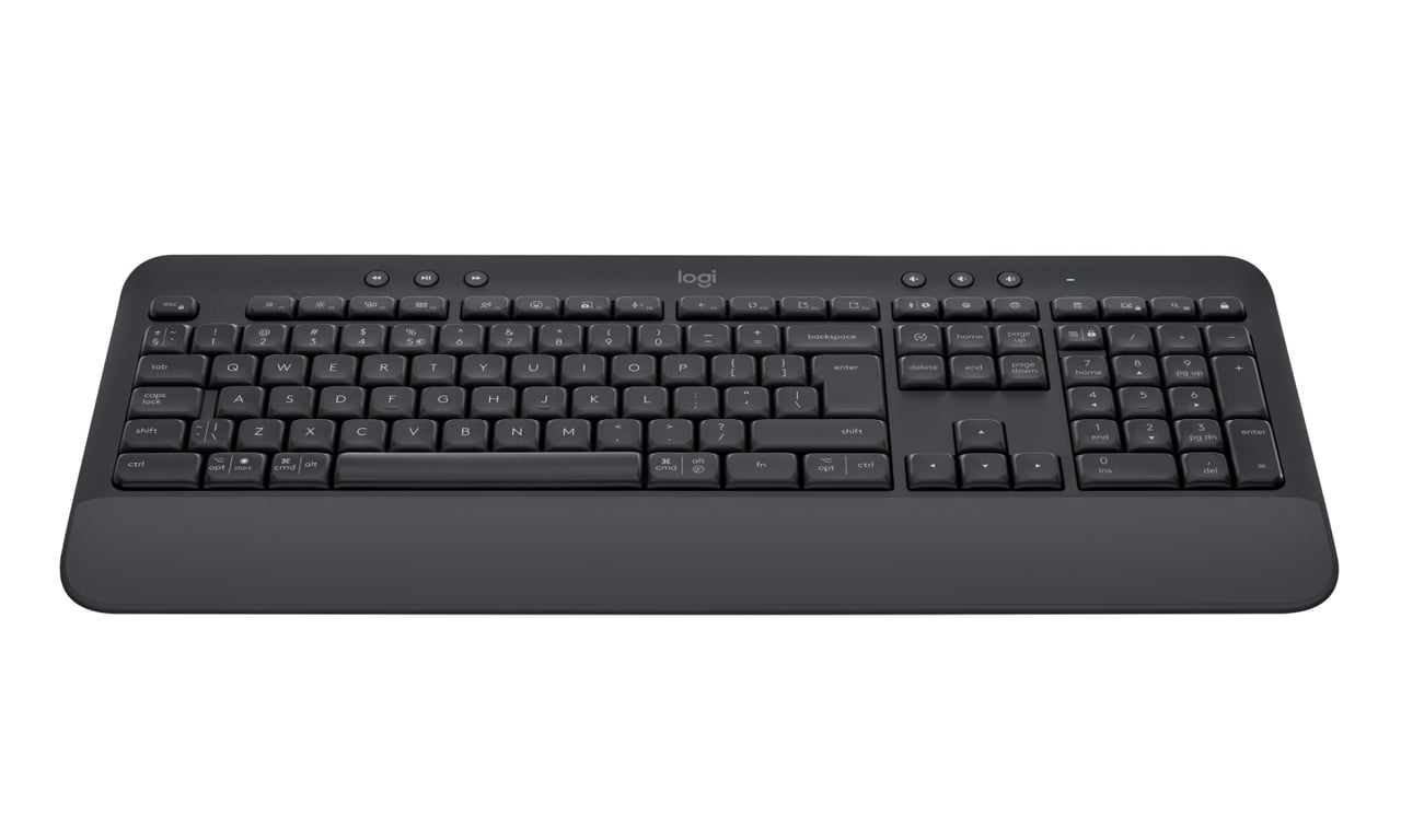 Logitech 920-010945 klawiatura Biuro Bluetooth QWERTY Amerykański międzynarodowy Grafitowy