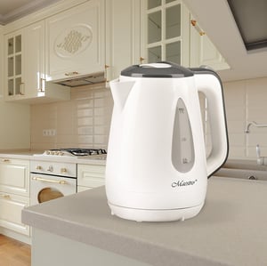 Feel Maestro MR031 grauer Wasserkocher 1,7 l 2200 W Grau, Weiß