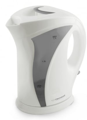 Esperanza EKK018E czajnik elektryczny 1,7 l 2200 W Gray, White