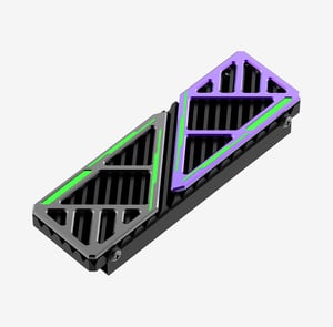 Hiksemi HS-RADIATOR-MH1 system chłodzenia komputerów M.2 NVMe SSD Czarny