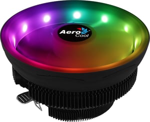 Aerocool Core Plus CPU-Kühler/Lüfter 13,6 cm Schwarz, Weiß