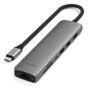 Satechi ST-P7SM huby i koncentratory USB Type-C 10000 Mbit/s Szary