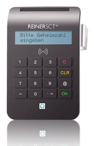 Reiner SCT cyberJack RFID komfort RFID-kortläsare USB 2.0 Svart