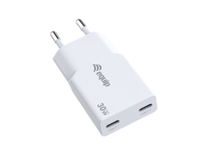 Equip 245524 Ladegerät für mobile Geräte, universell, weiß, Wechselstrom, Schnellladung, für den Innenbereich