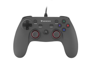 GENESIS P65 Black USB Gamepad (Analog/Digital) for PC and PlayStation 3