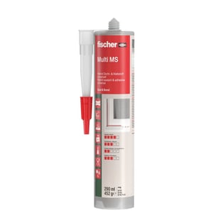 Fischer 503318 produkt/masa uszczelniająca 290 ml Szary
