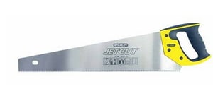 Stanley 2-15-288 50 cm Hand Saw, Black, Stainless Steel, Yellow