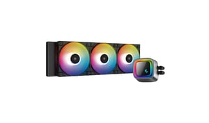 DeepCool LS720 All-in-one-vätskekylare för processor, 12 cm, svart, 1 st.