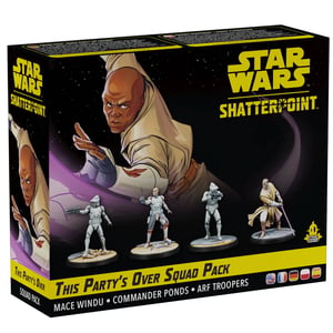 Asmodee Star Wars: Shatterpoint – This Party’s Over: Mace Windu Squad Pack-figur