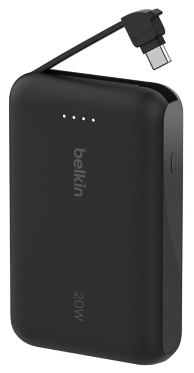 фото Зовнішній акумулятор (павербанк) Belkin Boost Charge 10000mAh Black (BPB021HQBK)