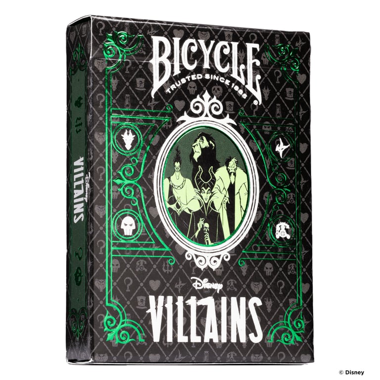 Bicycle Disney Villains karta do gry 56 szt.