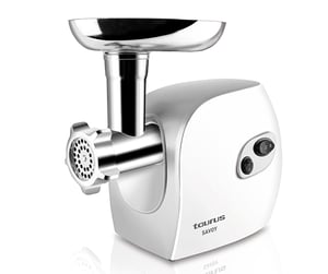 Taurus Savoy 450 W Meat Grinder, Stainless Steel, White