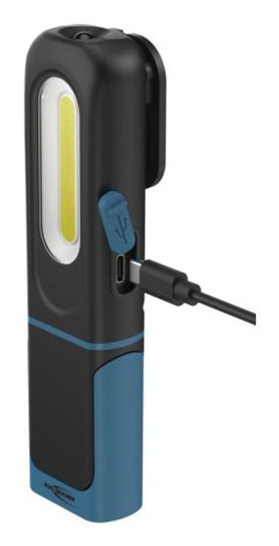 Ansmann WL350R Czarny, Niebieski LED