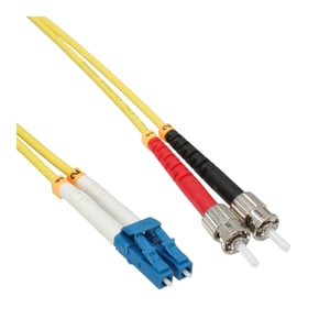 InLine 88902 kabel InfiniBand / światłowodowy 2 m LC ST Żółty