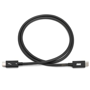 OWC OWCCBLTB4C0.7M USB-kabel 0,72 m USB-C 40 Gbit/s Svart