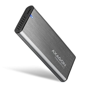 Axagon EEM2-SG2 Festplattengehäuse SSD-Gehäuse Grau M.2